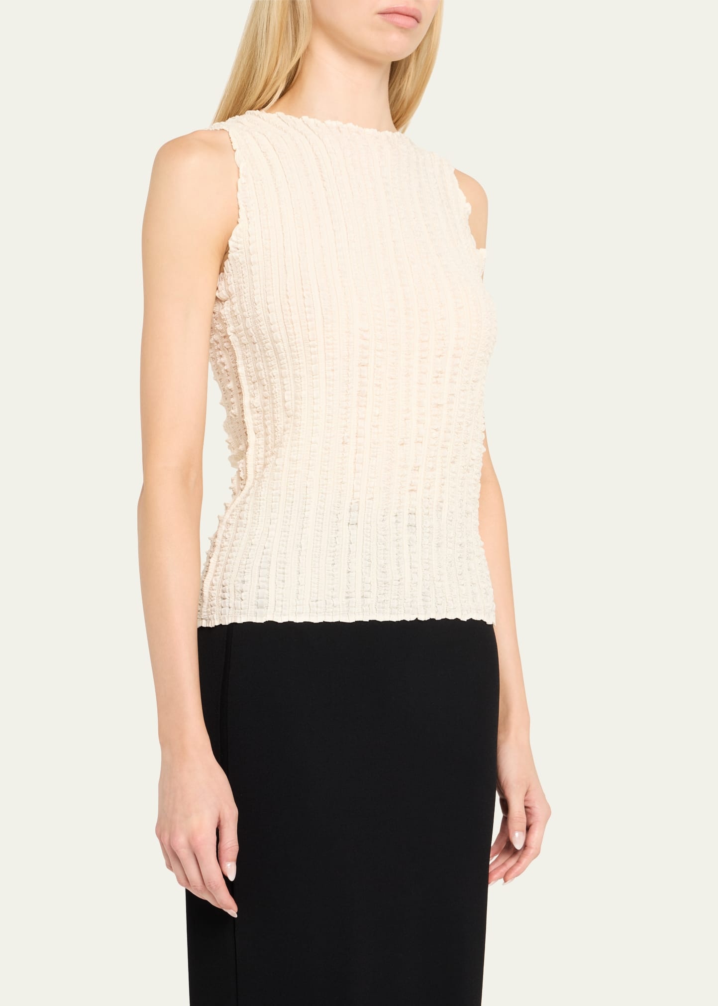 Jellyfish Pleats Tank Top - 4
