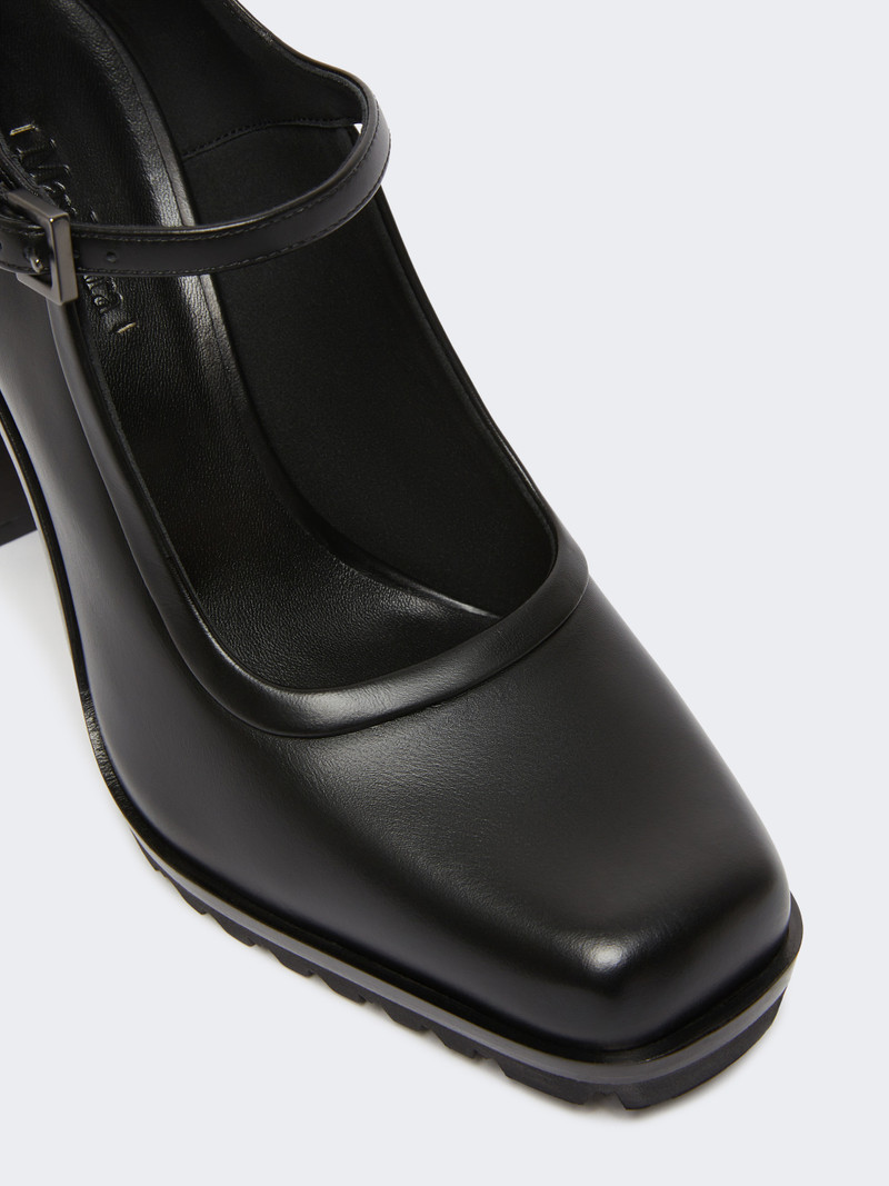 MARY Mary Janes in leather 4