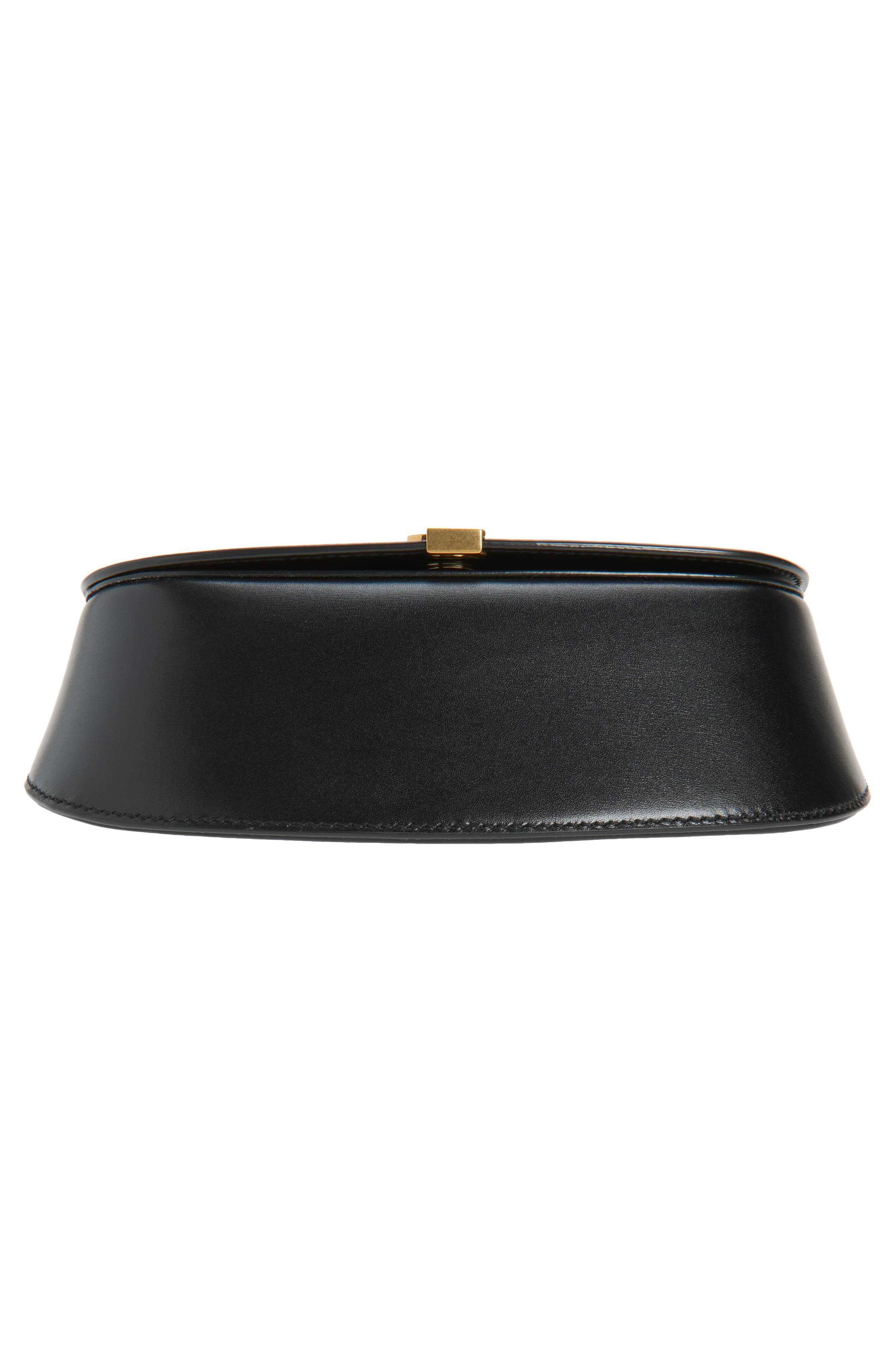 Saint Laurent Mini Voltaire Box Leather Top Handle Bag in Noir at Nordstrom - 6