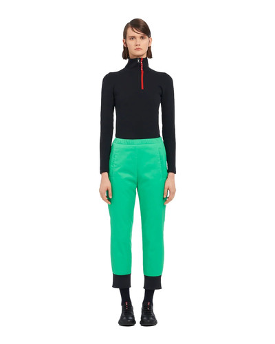 Prada Padded technical fabric pants outlook