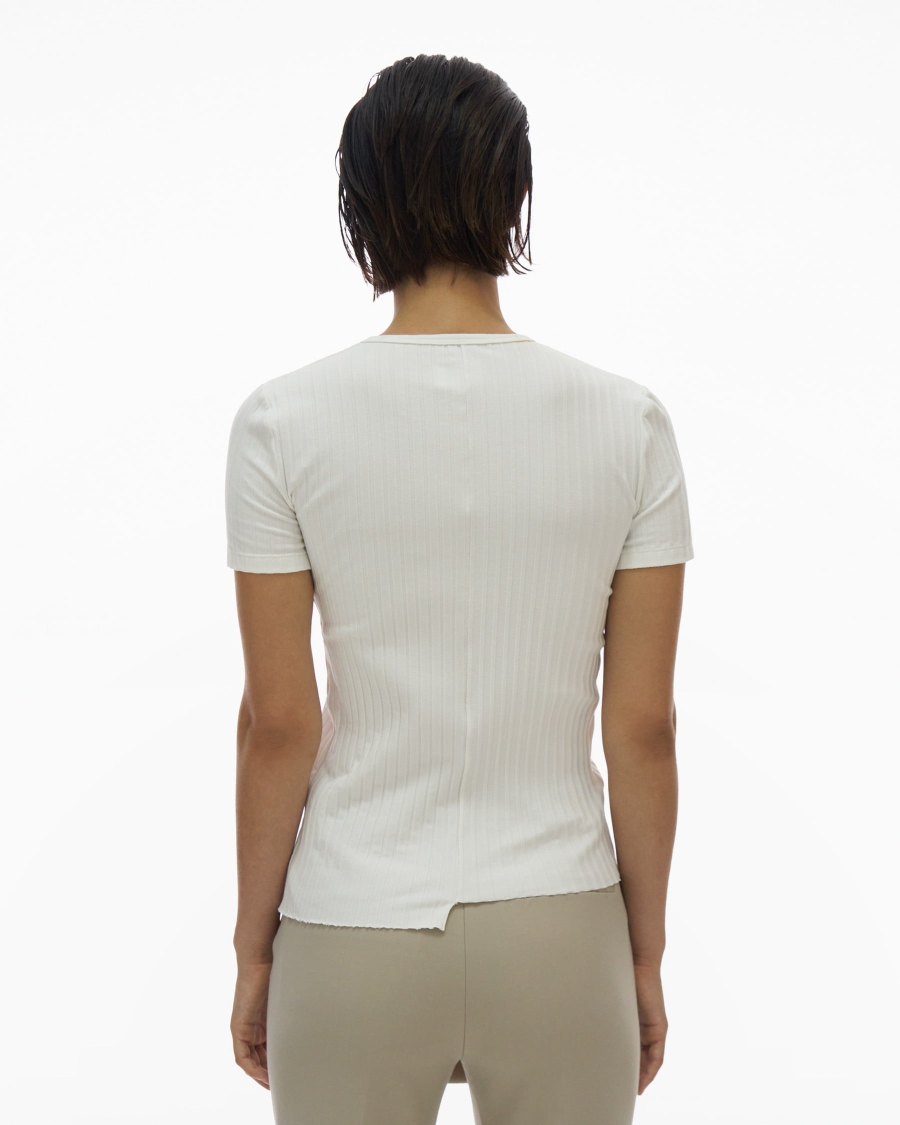 LUXE PIMA SHORT-SLEEVE TOP - 4