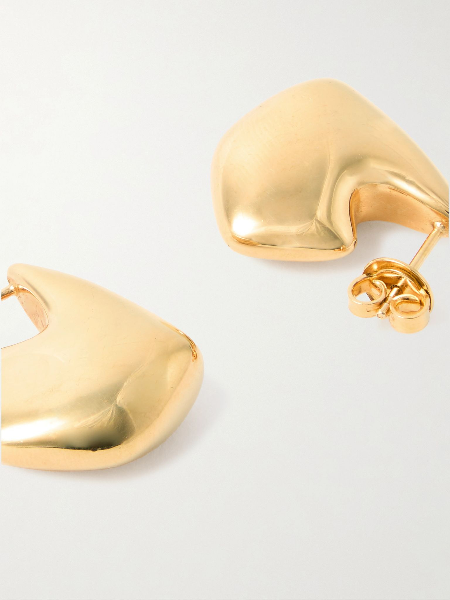 Gold-plated earrings Gold - 3