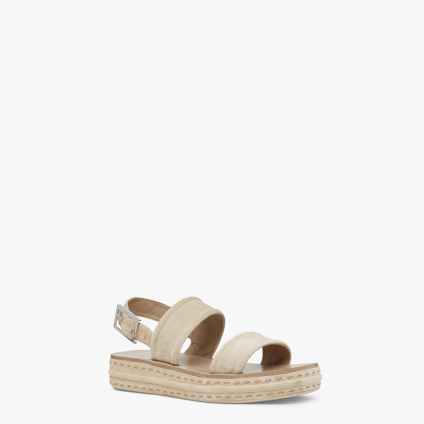 Beige suede sandals - 2
