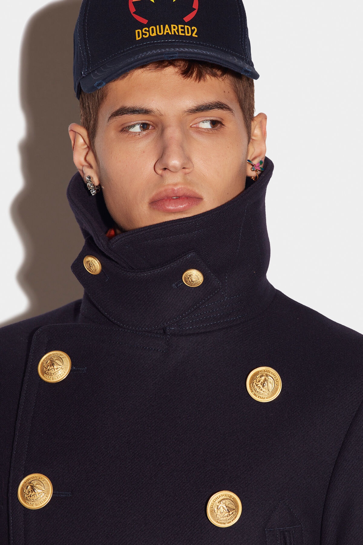 DOUBLE-BREASTED COAT - 5