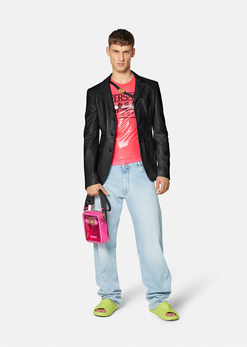 VERSACE Medusa Biggie Lambskin Jacket outlook