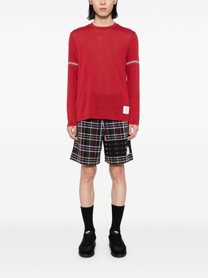 Thom Browne cotton stripe T-shirt outlook