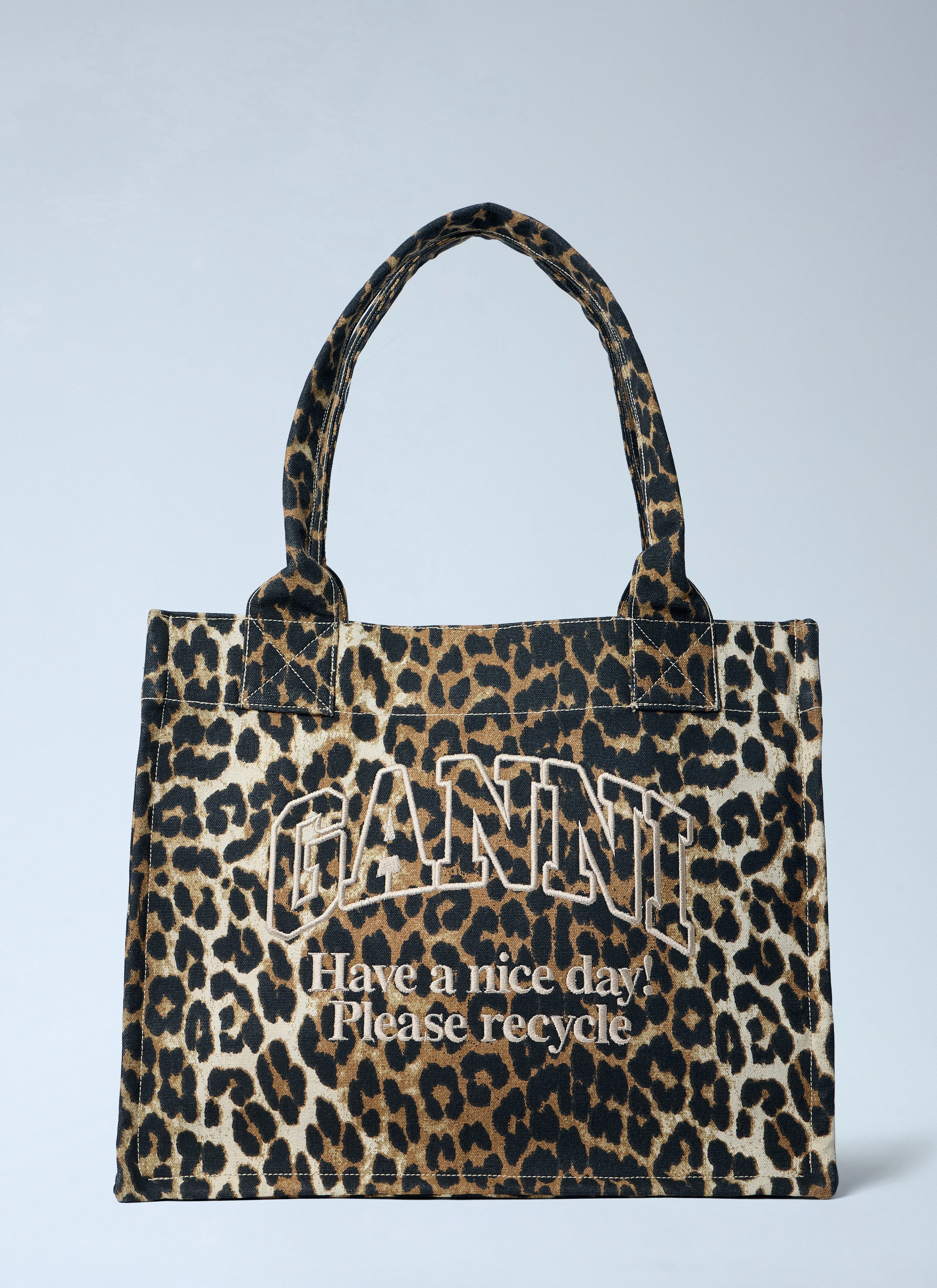Ganni Women Large Easy Shopper Tote Bag - 1