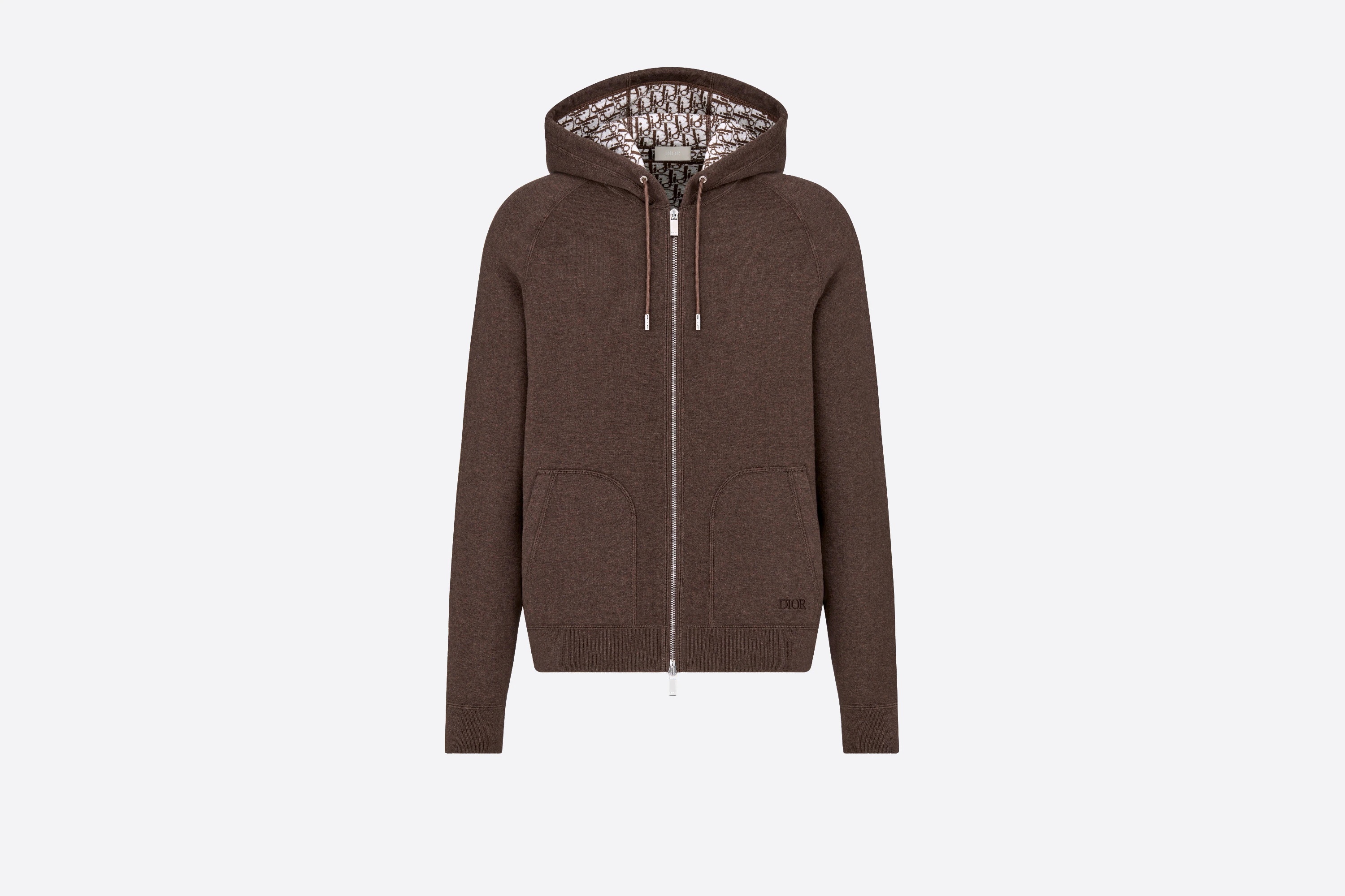 Zipped Hooded Sweatshirt - 1