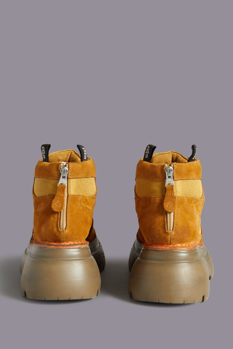 R13 BULKY TRAILBLAZER - BROWN AND KHAKI - R13 outlook