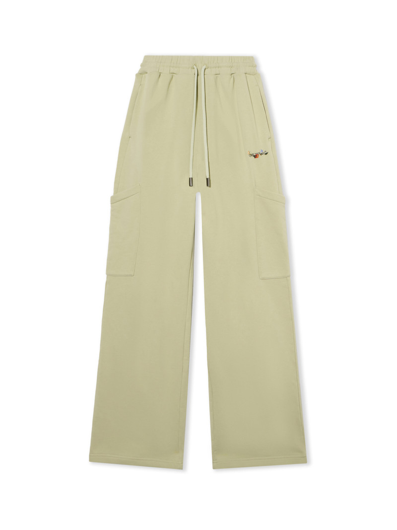 Off-White Bookish Flowers Cargo Sweatpants outlook