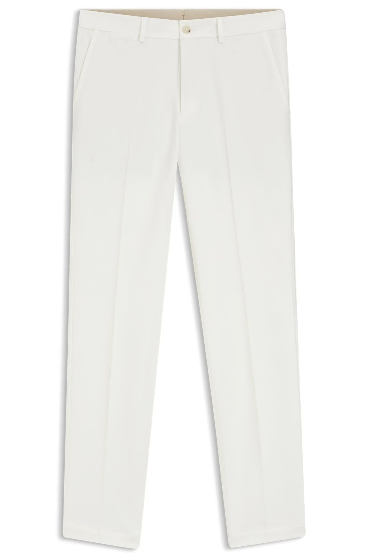 SLIM-FIT COTTON-BLEND PANTS - 1