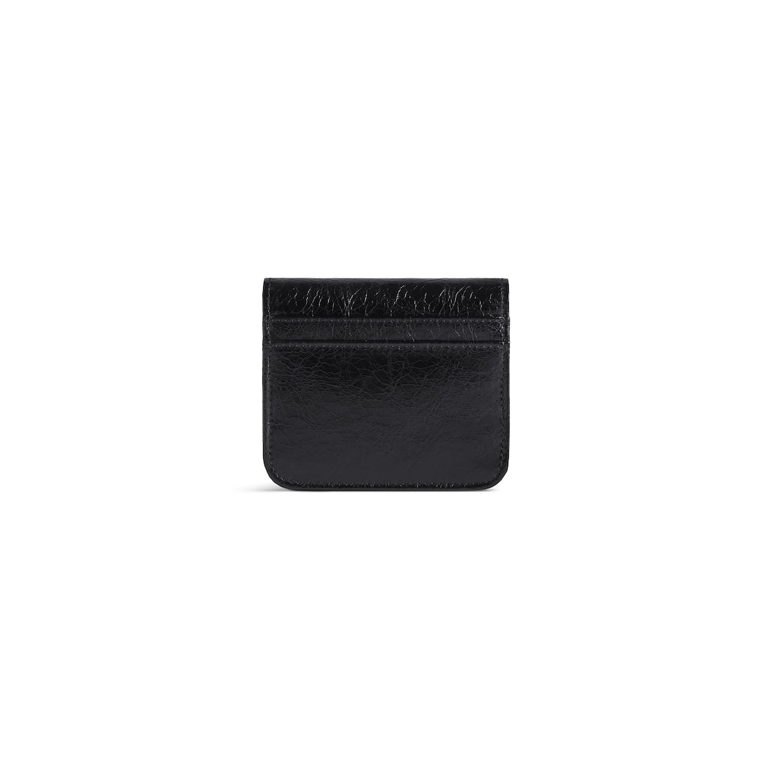 Women's Monaco Flap Coin And Card Holder in Black - 2