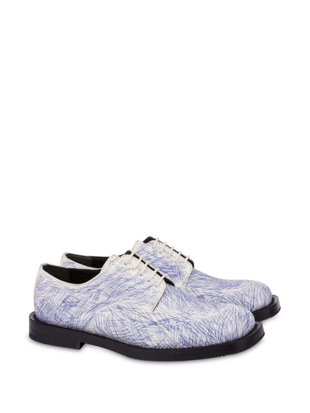 printed Oxford shoes - 2