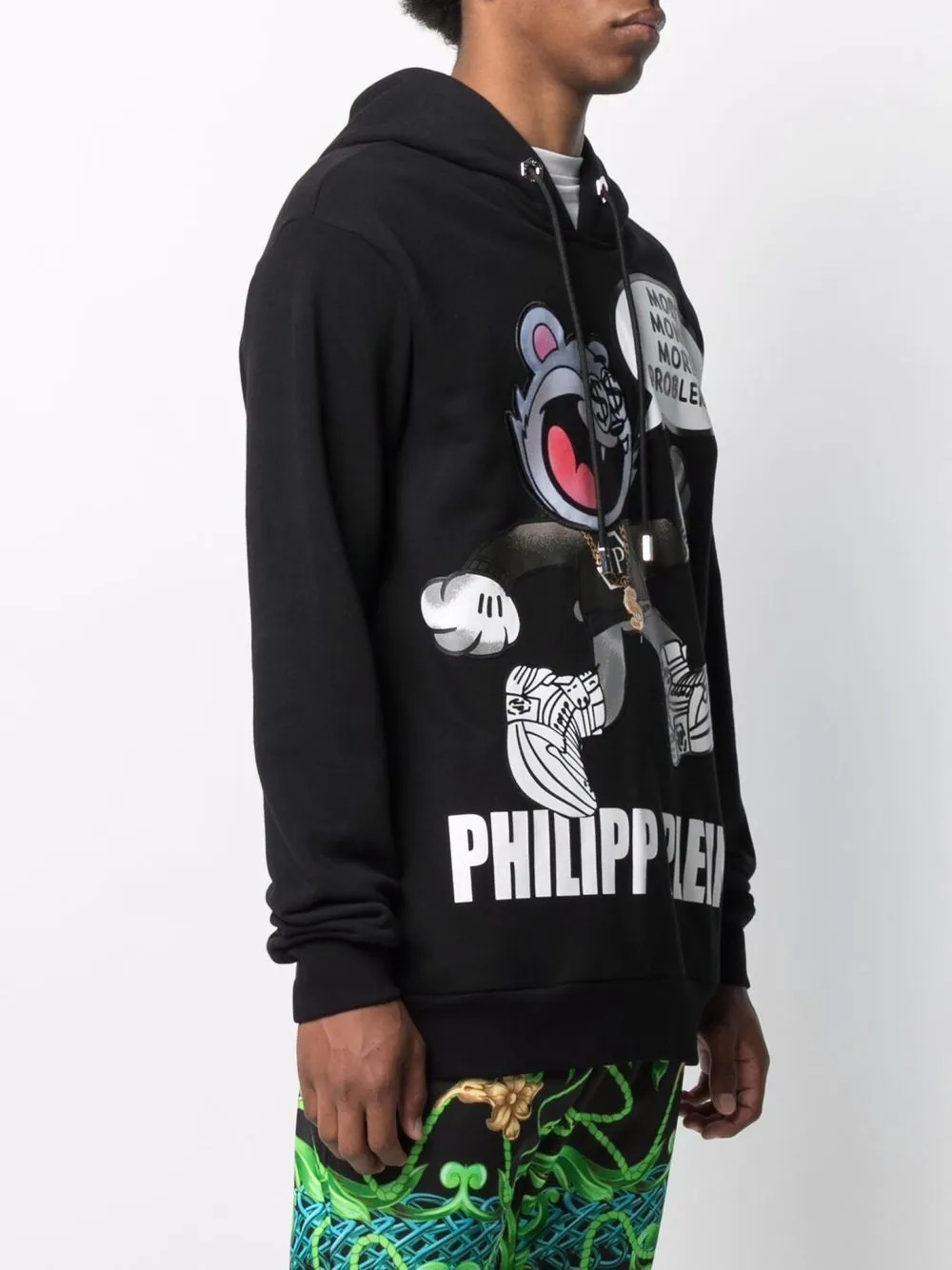 Flock Money graphic-print hoodie - 3