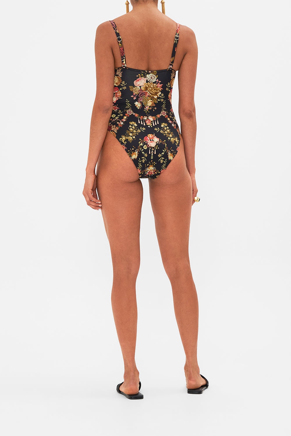 RUCHED CUP UNDERWIRE ONE PIECE - 3