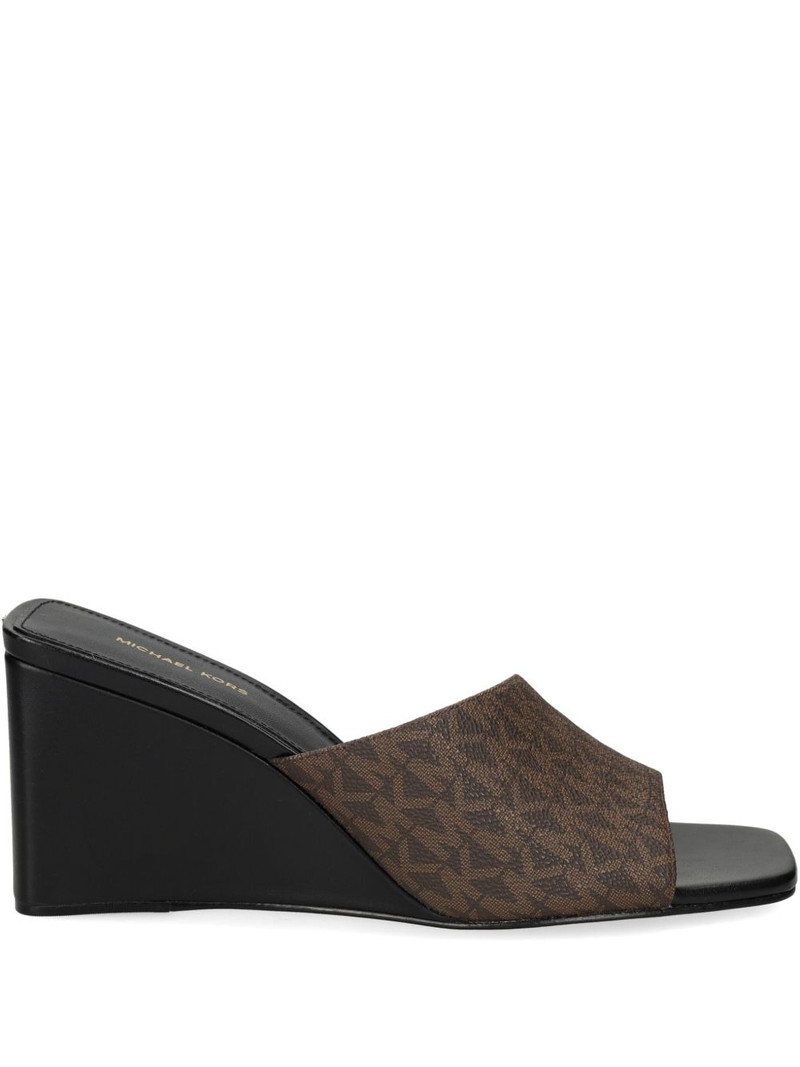 60mm monogram-print sandals 1