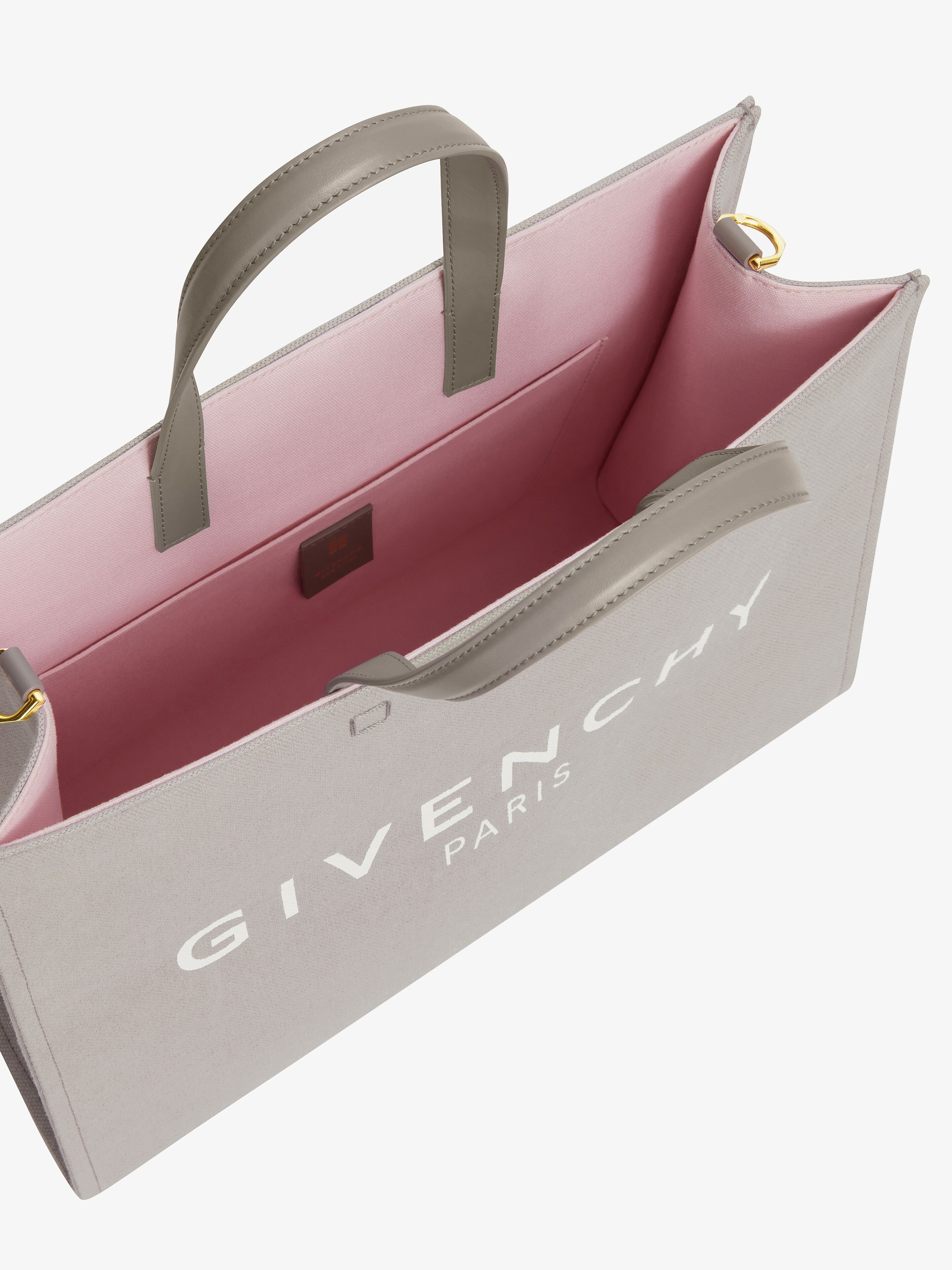 MEDIUM G-TOTE SHOPPING BAG IN CANVAS - 5