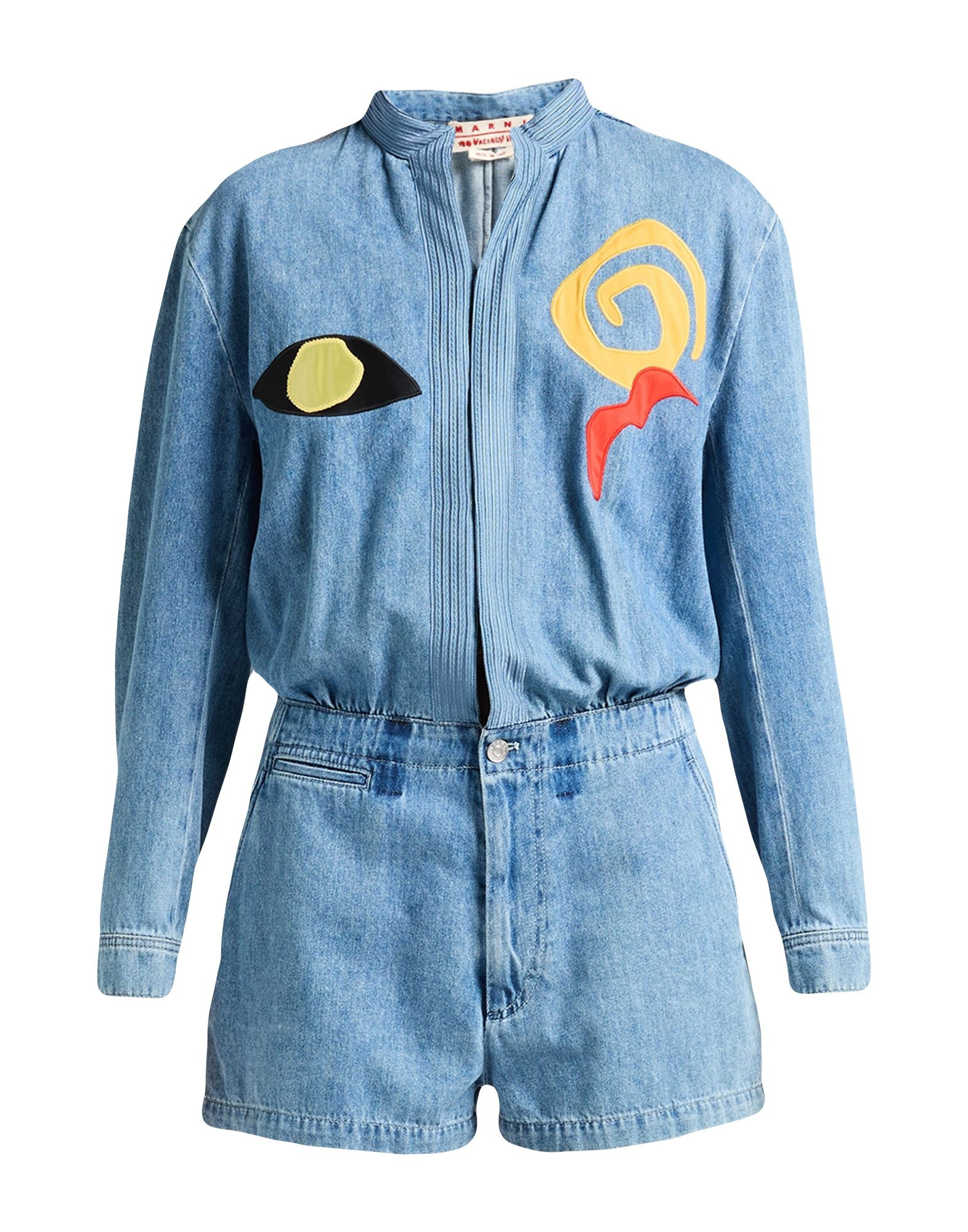 Blue Women's Denim Overall - 1
