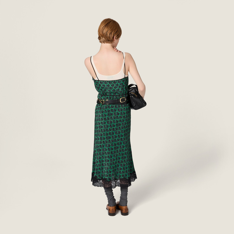 Crêpe de chine dress 3