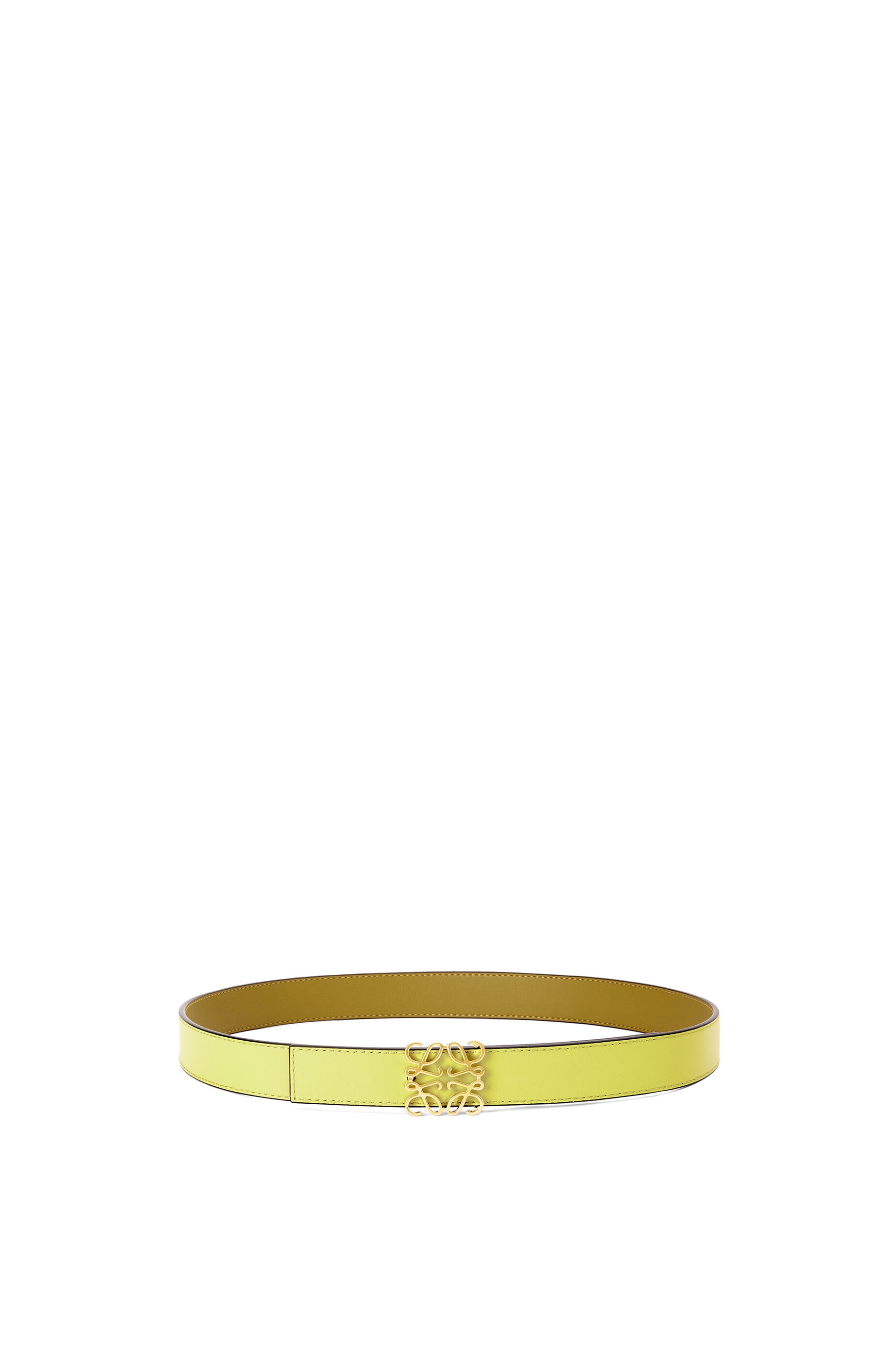 Anagram belt in smooth calfskin - 2