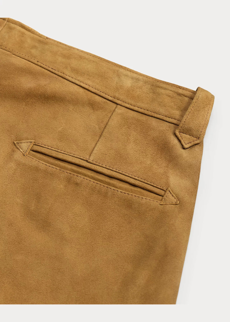 Slim Fit Suede Western Pant 7