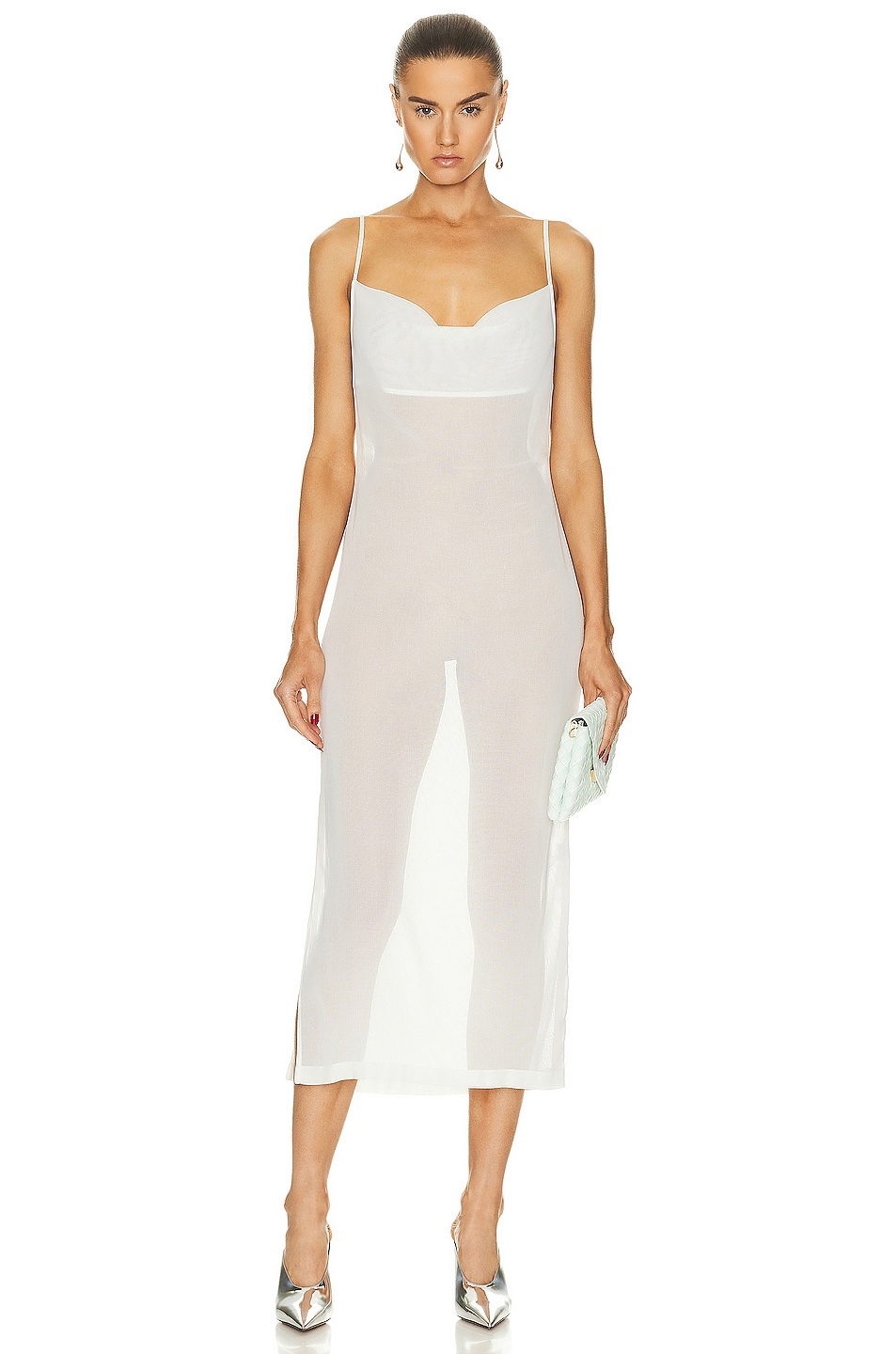 Light Cotton Gauze Dress - 2