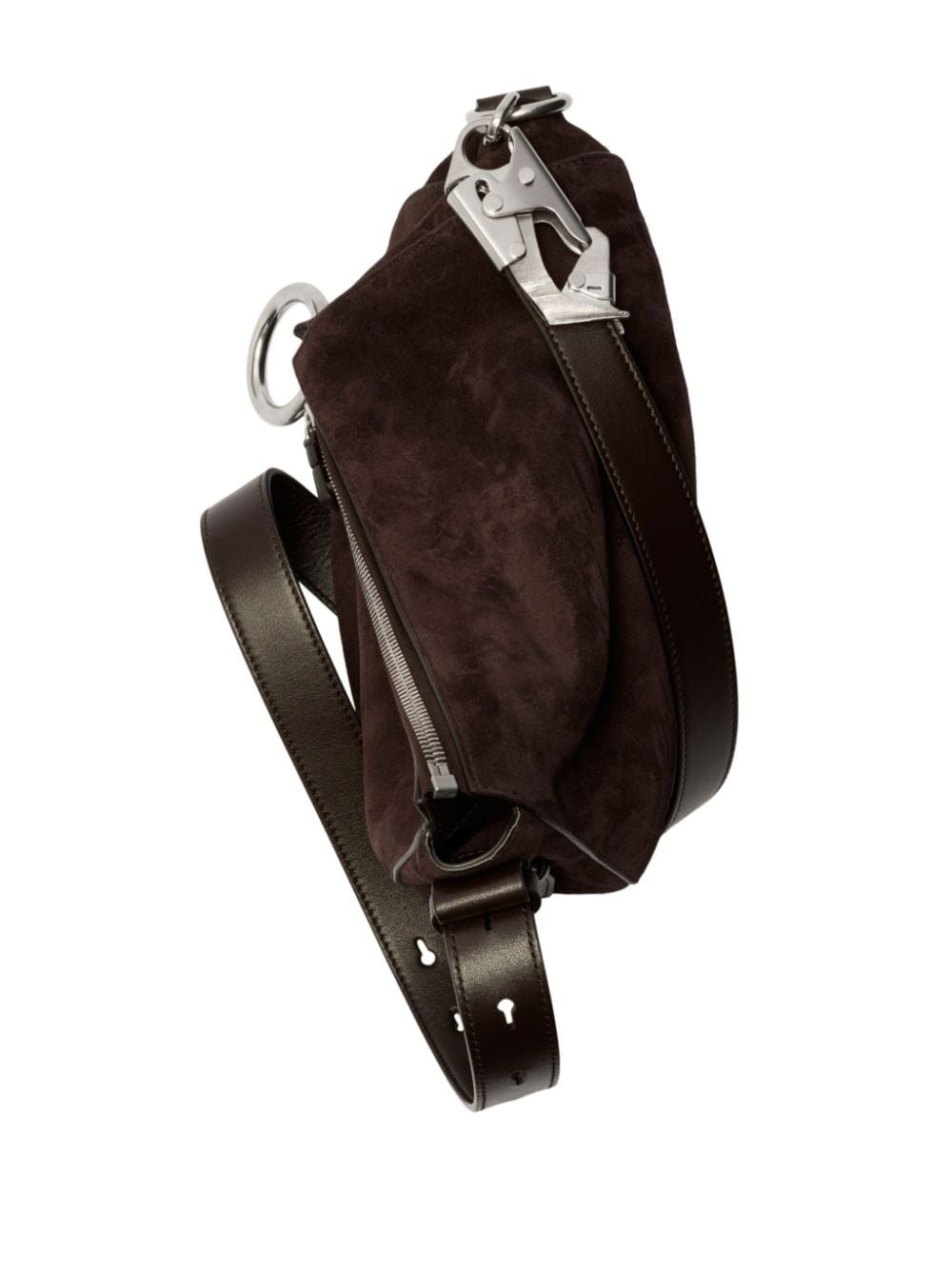 suede shoulder bag - 4