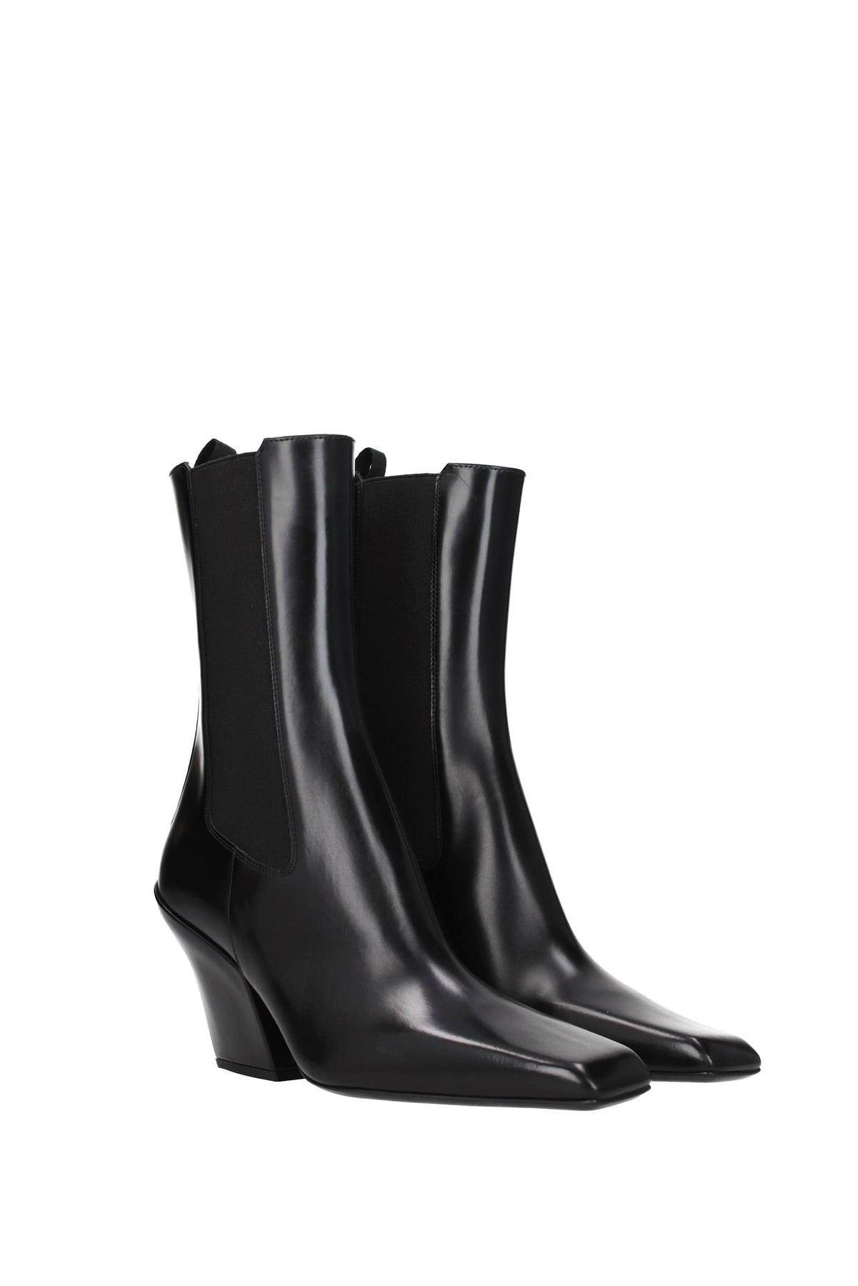 Ankle boots Leather Black - 2