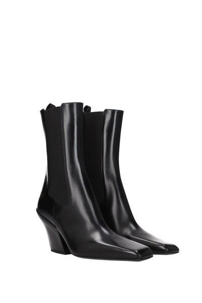 Prada Ankle boots Leather Black outlook