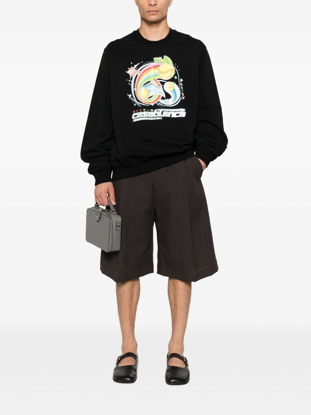 graphic-print sweatshirt - 2