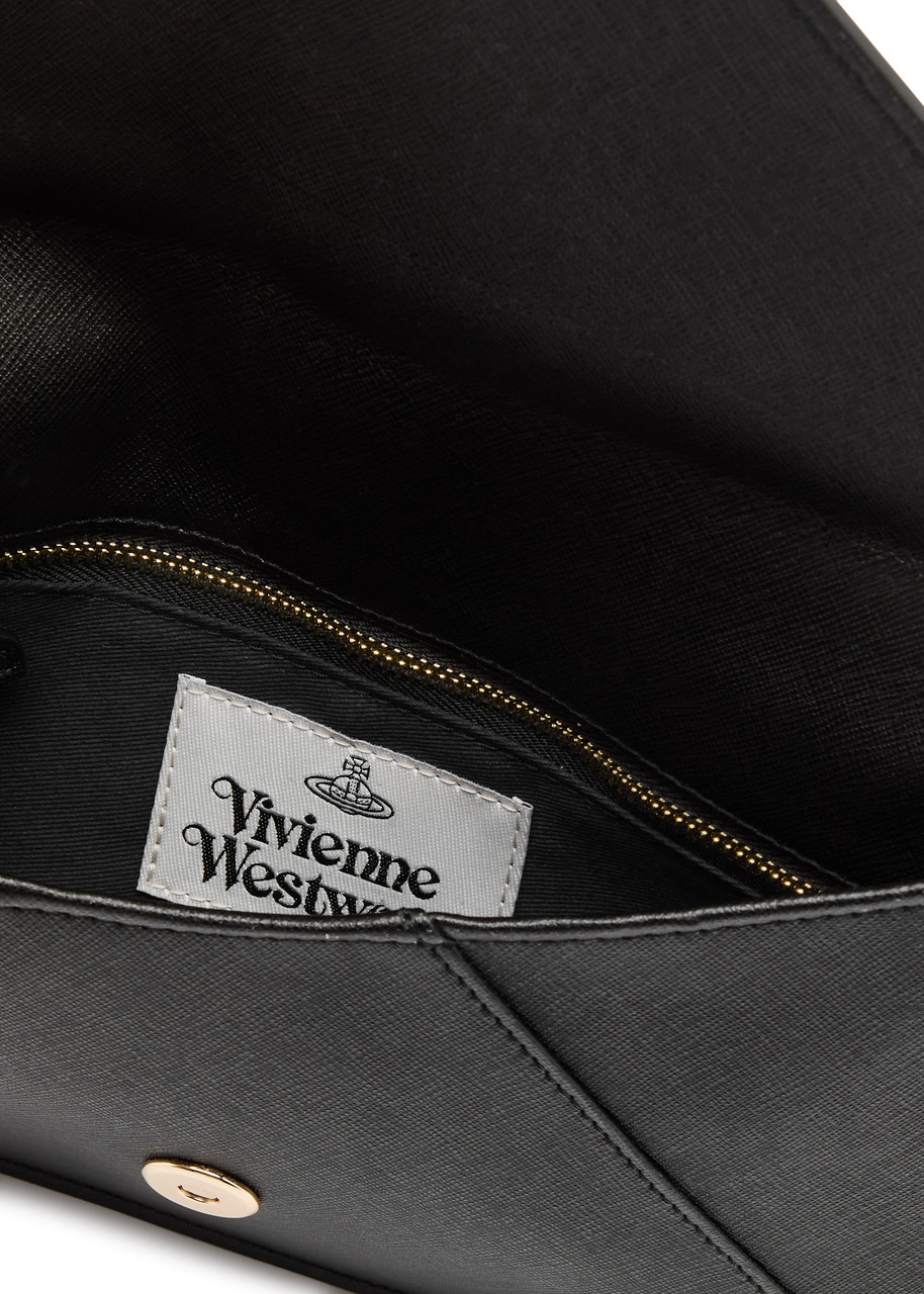 Vivienne Westwood Envelope orb Leather Pouch - 4