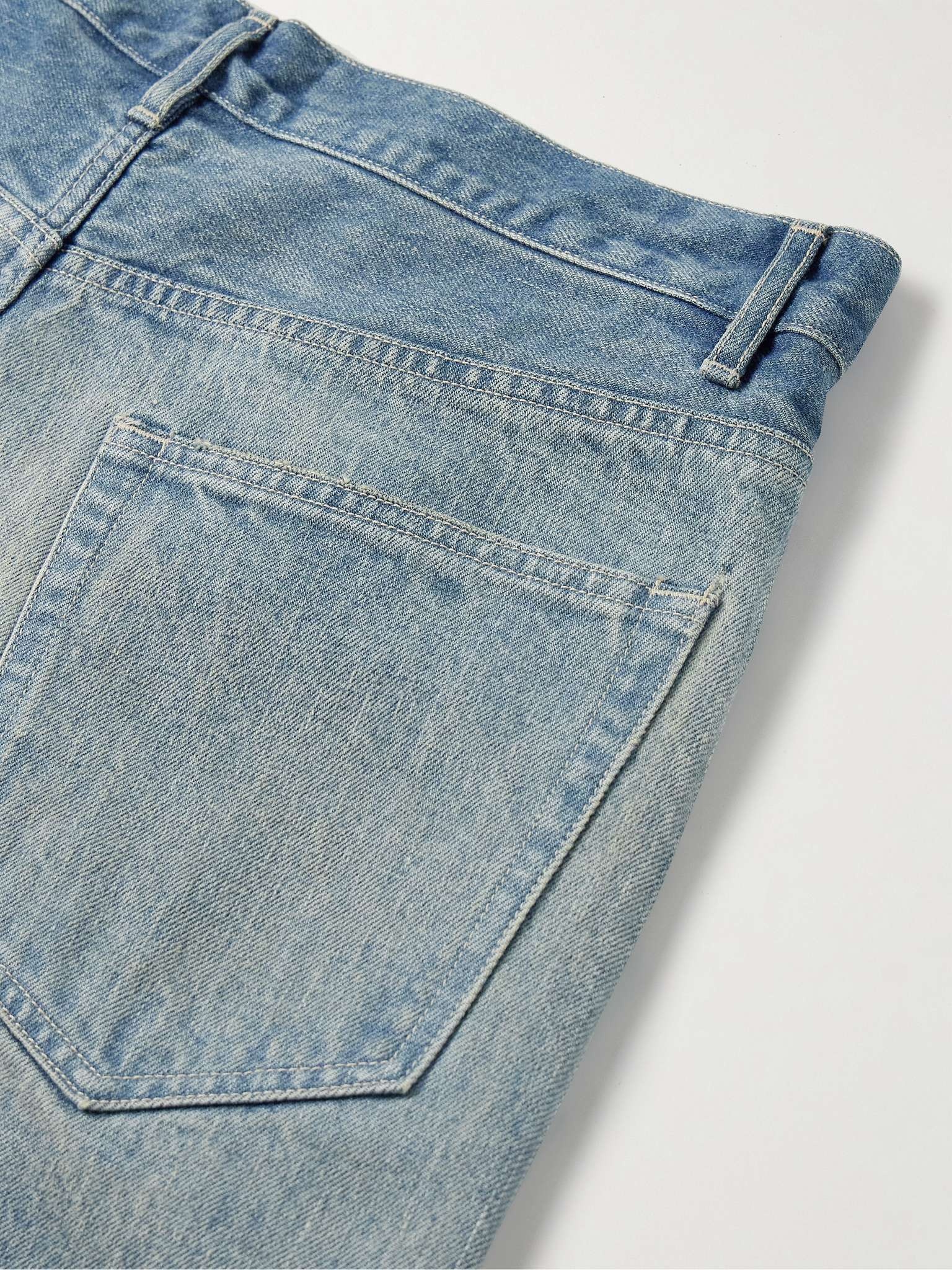Wide-Leg Selvedge Jeans - 6