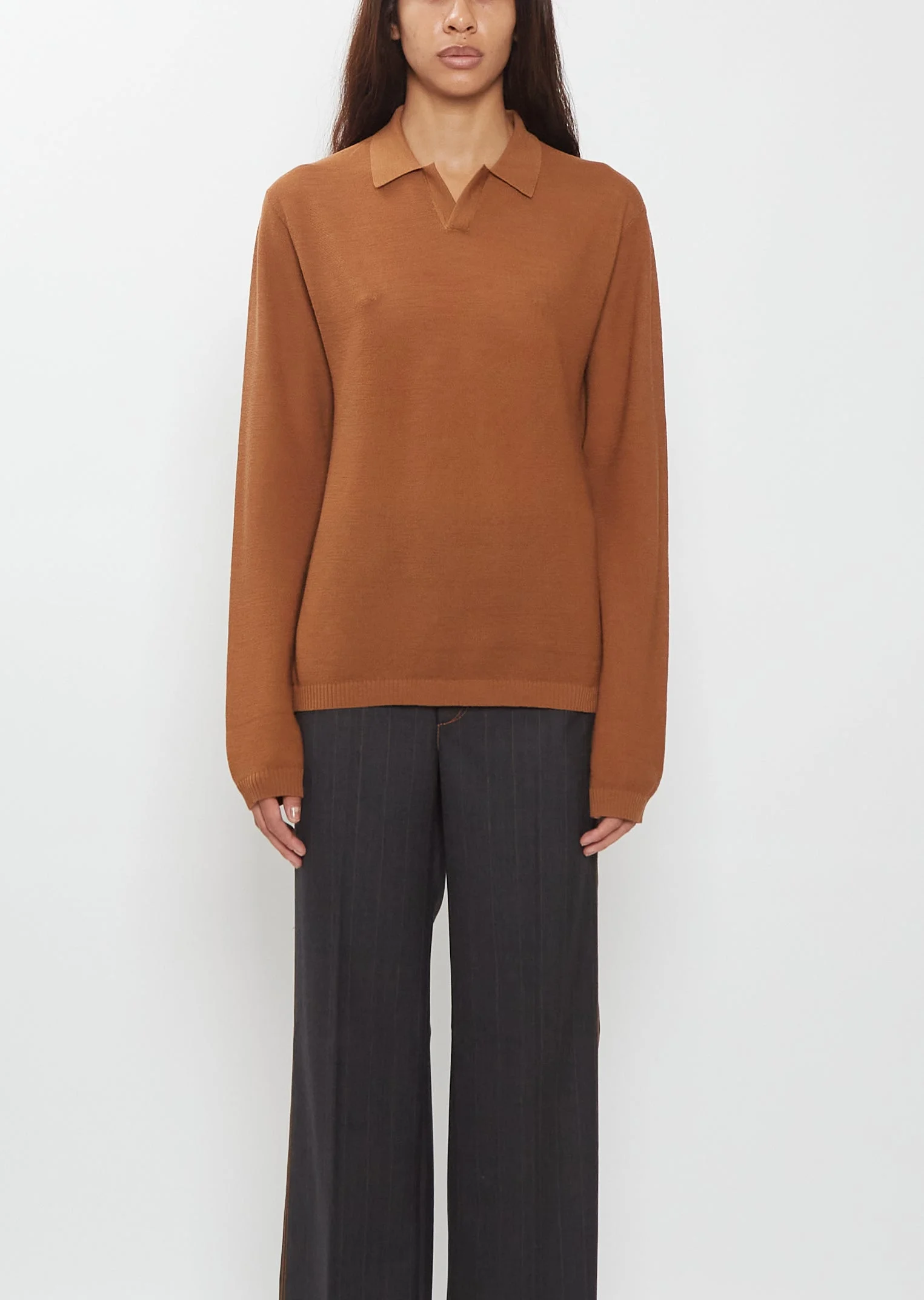 Garter Wool Polo - 1