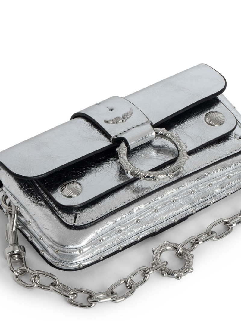metallic leather crossbody bag 7