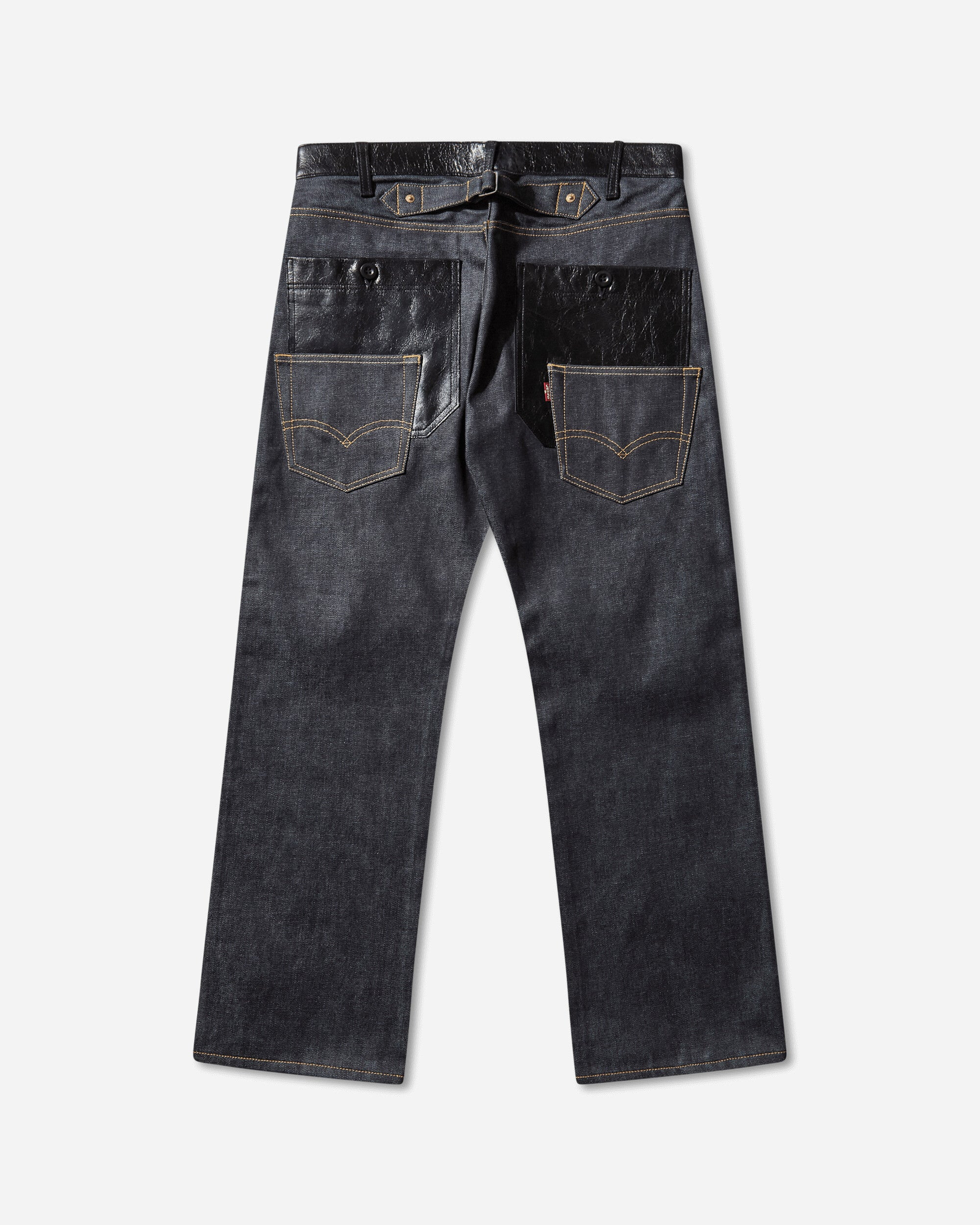 Men's Levi's Contrast Trim Trousers Indigo / Black - 2