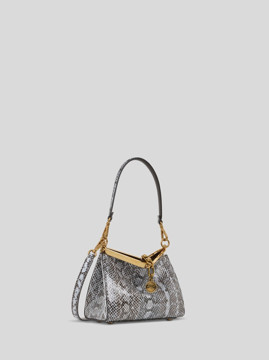 MINI VELA BAG IN ELAPHE LEATHER - 4