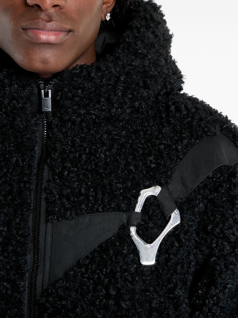 fleece hooded jacket - 5