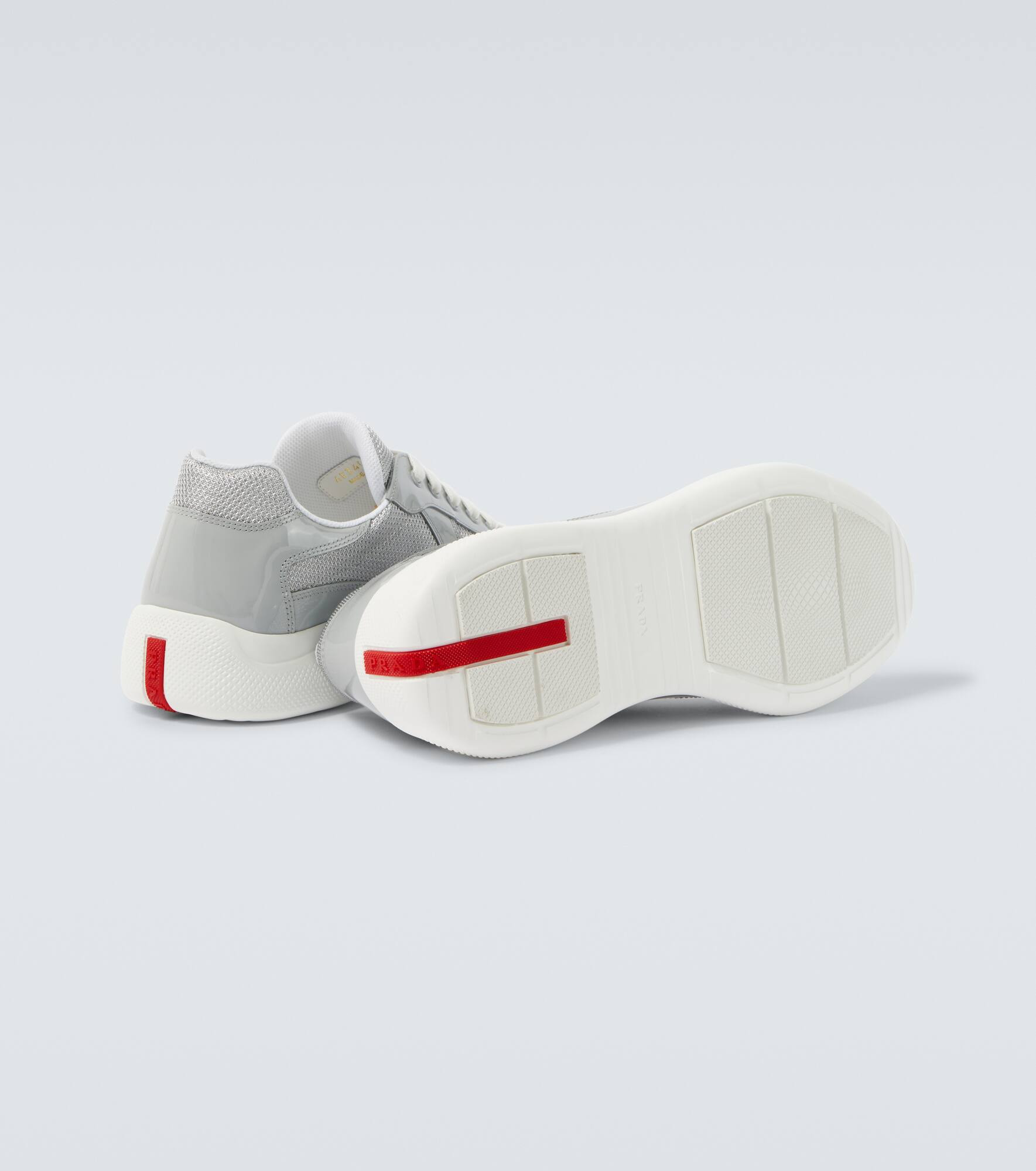 Prada American's Cup patent leather sneakers - 7