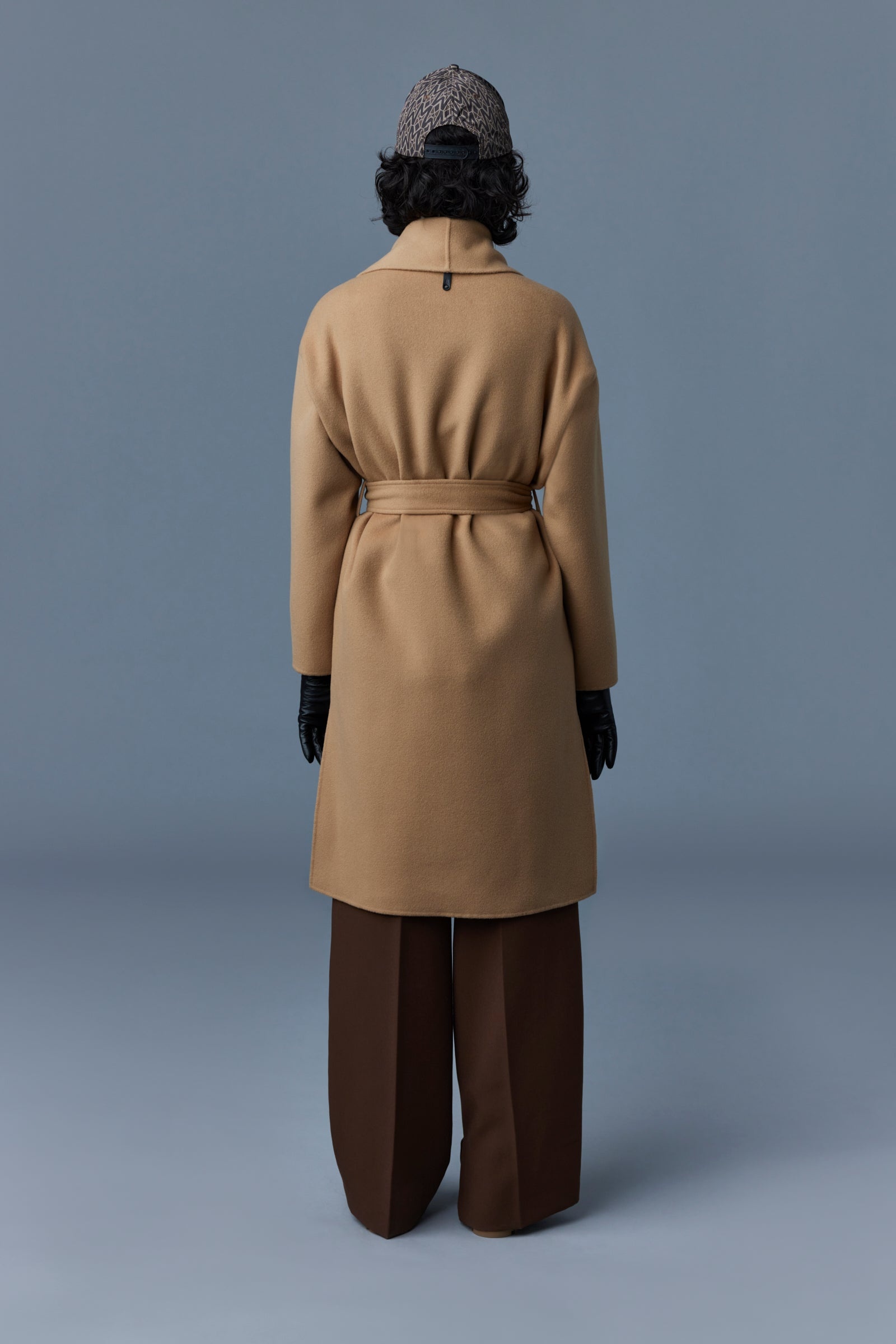THALIA Double-face wool robe coat - 4