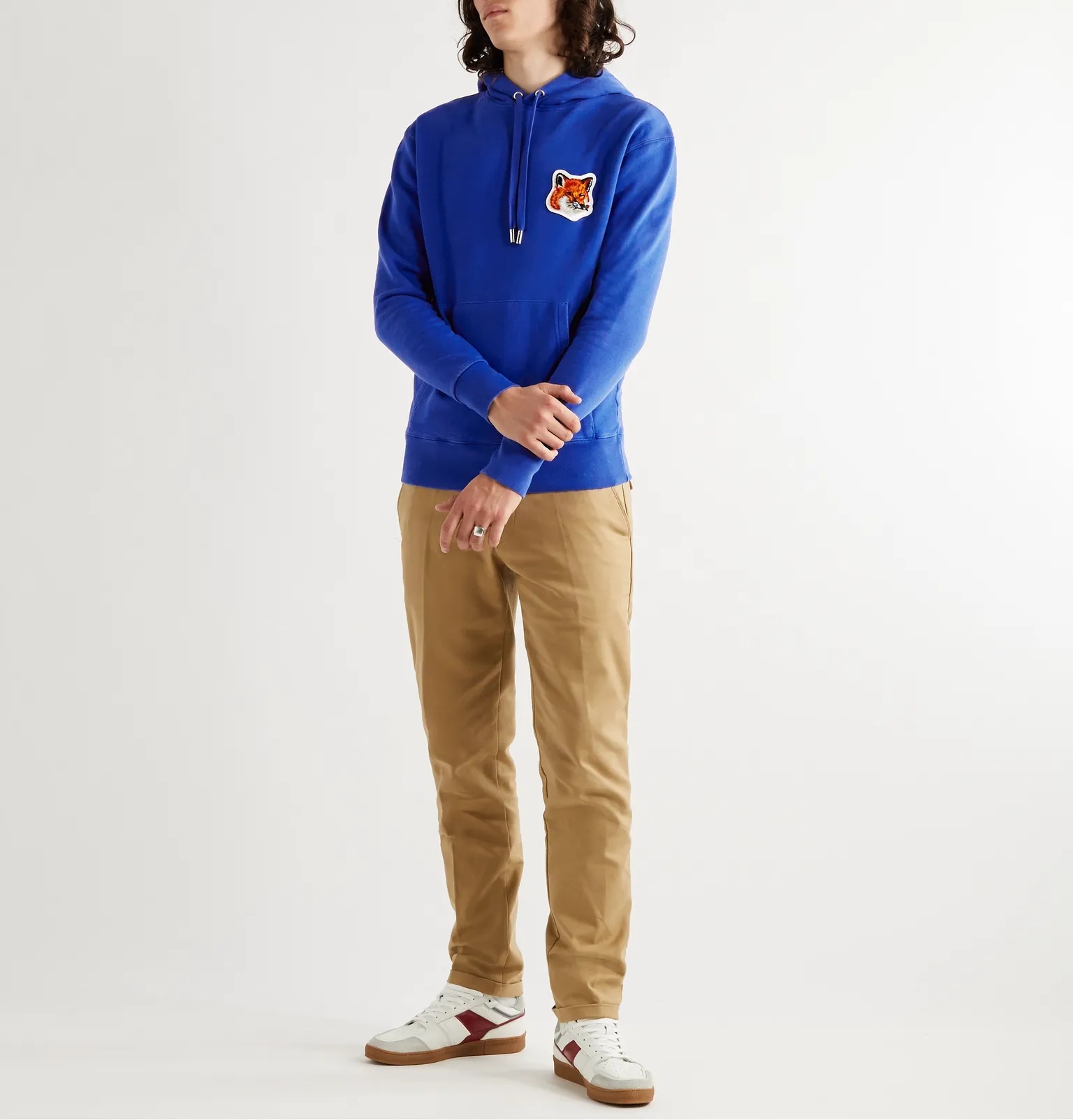 Logo-Appliquéd Loopback Cotton-Jersey Hoodie - 6