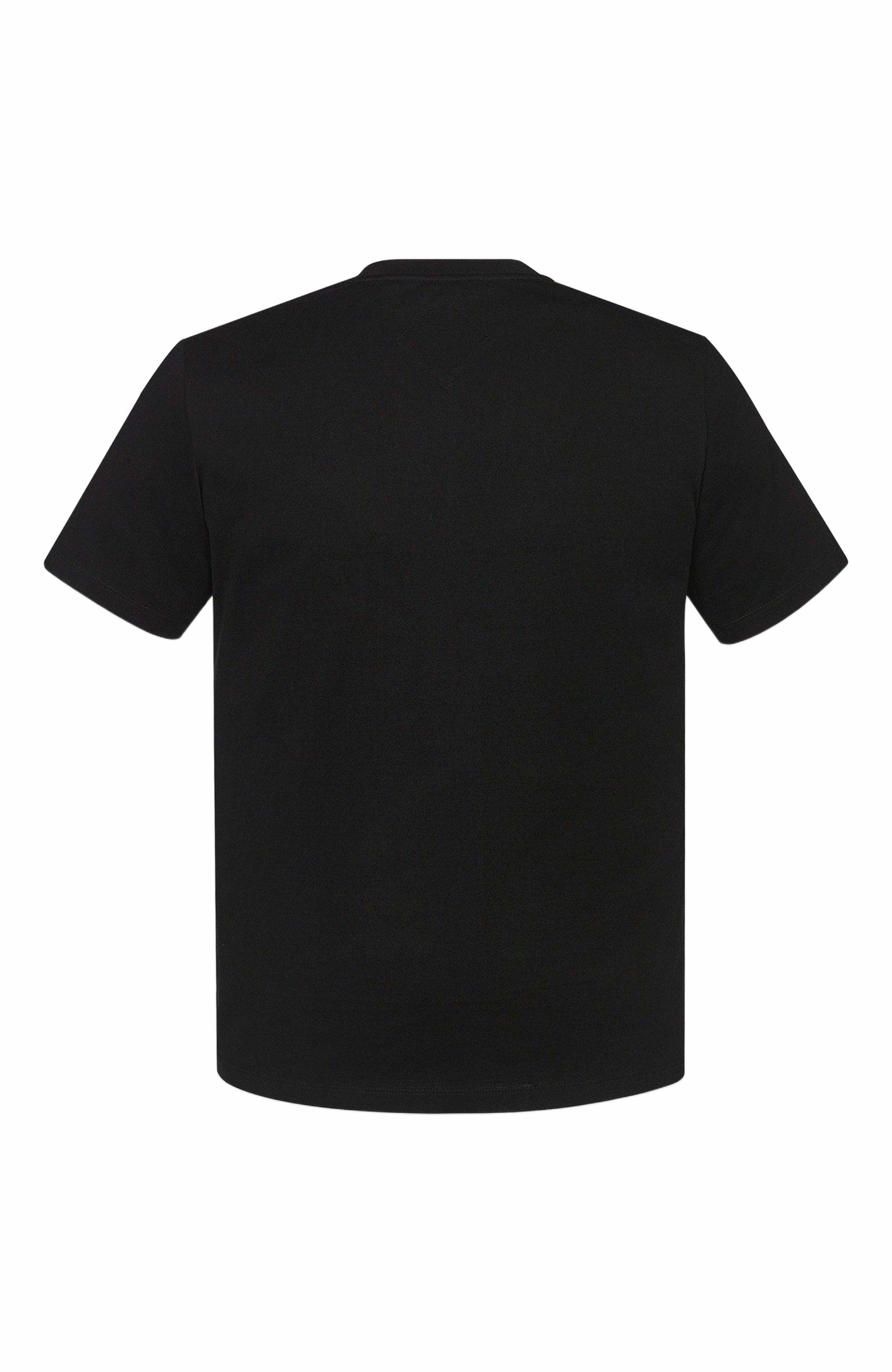 MCM Aquatic Logo T-Shirt in Organic Cotton in Black at Nordstrom - 3