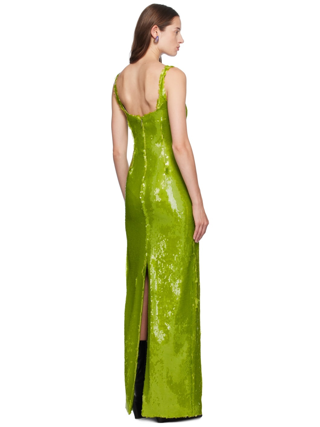 Green Electra Maxi Dress - 3