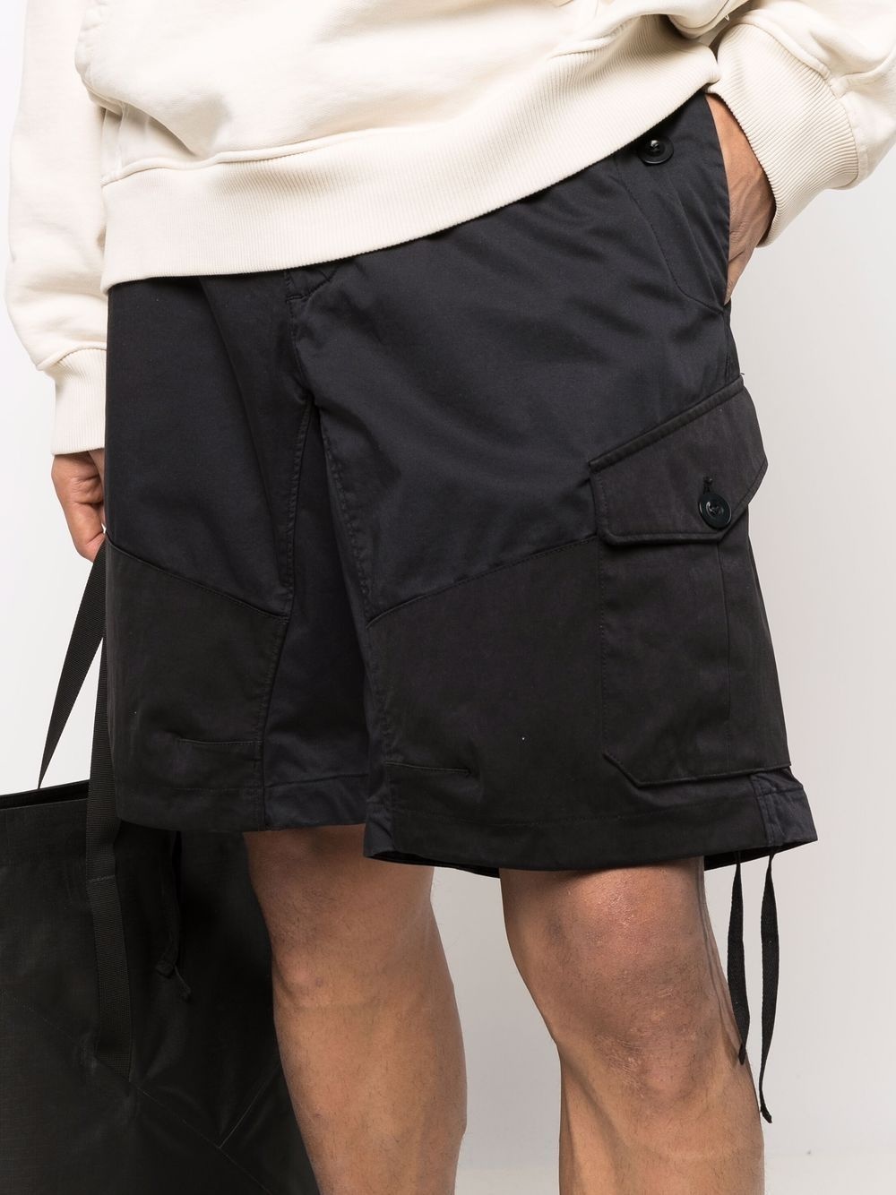 drawstring-hem shorts - 5