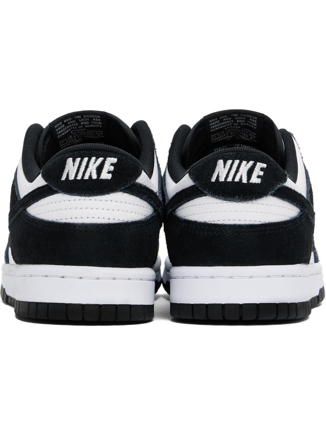 Black & White Dunk Low Retro SE Sneakers - 2