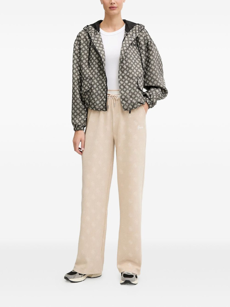 GUESS USA patterned hooded jacket outlook