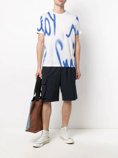 Paul Smith graffiti logo-print T-shirt outlook