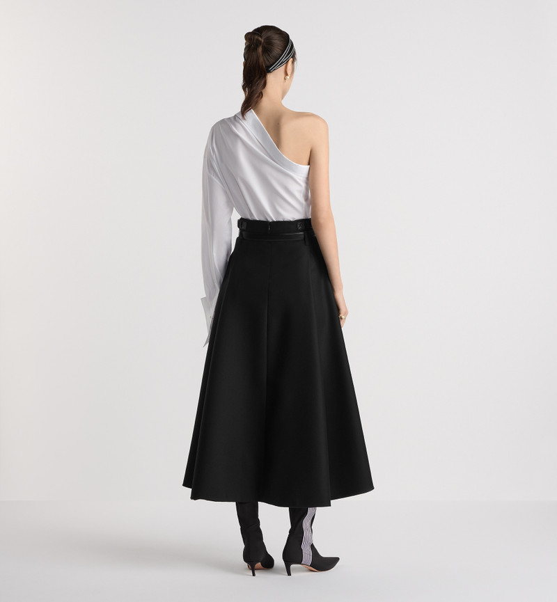 Mid-Length Belted Skirt 3