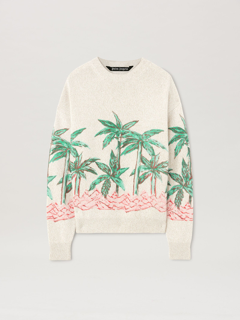 Palms Row Printed Sweater - 1