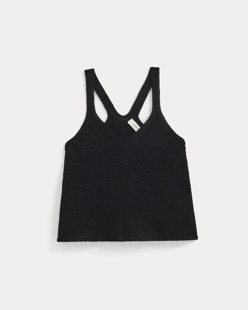 RACERBACK V-NECK SWEATER - 1