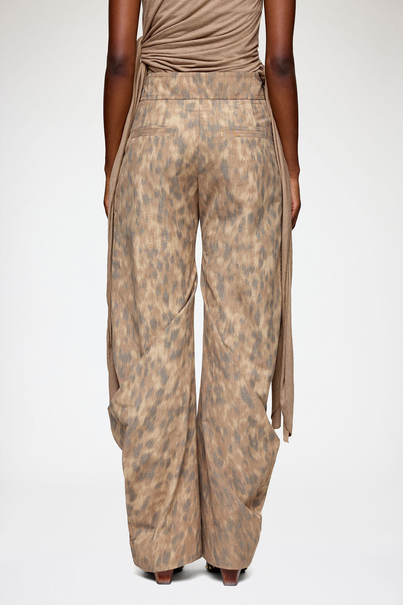 PANTS IN PRINTED COTTON 4